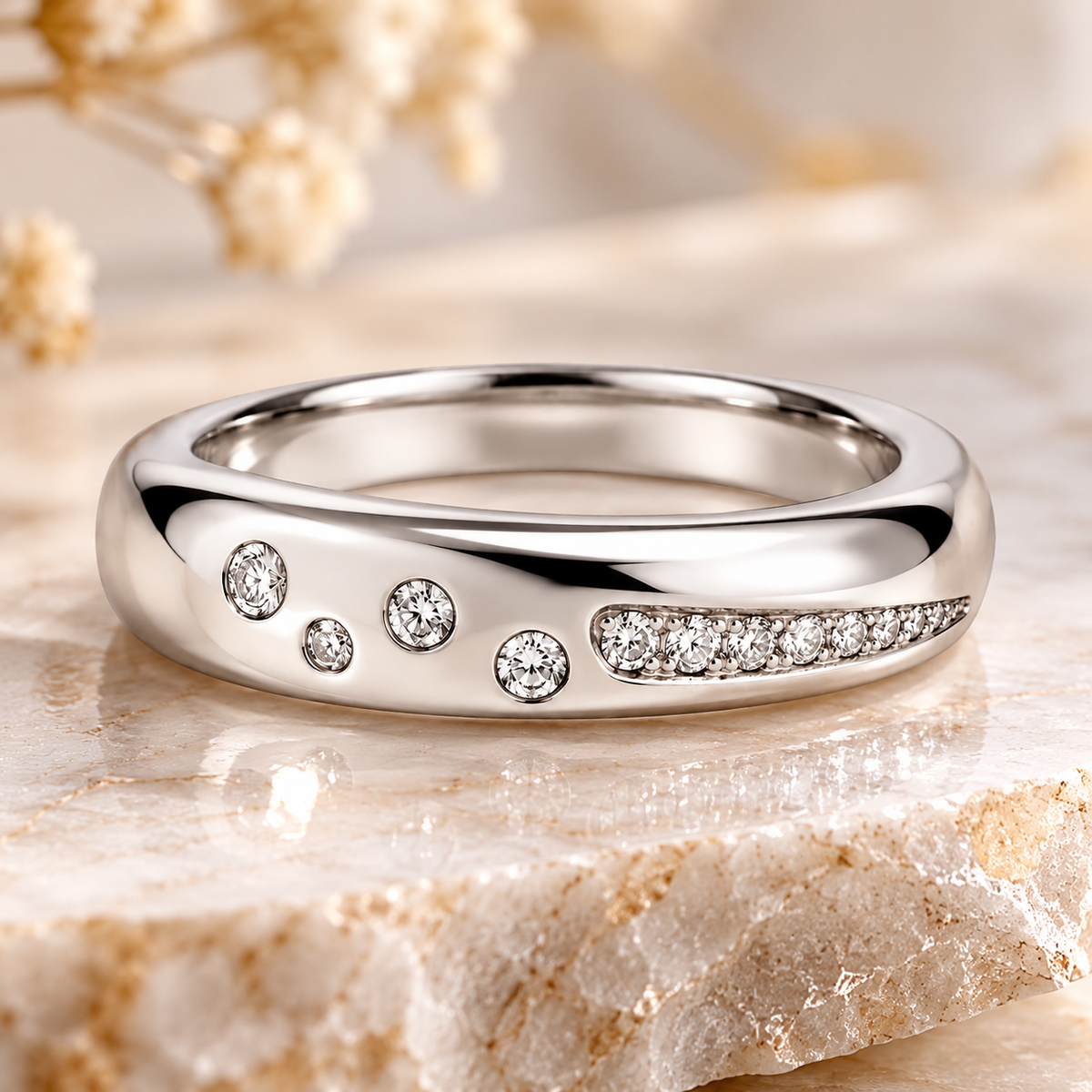 RING 333 M ZIRKONIA HVG.