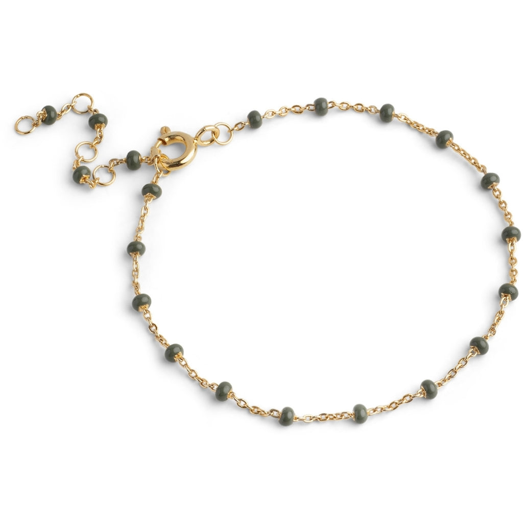 ARMBÅND LOLA KHAKI EMALJE