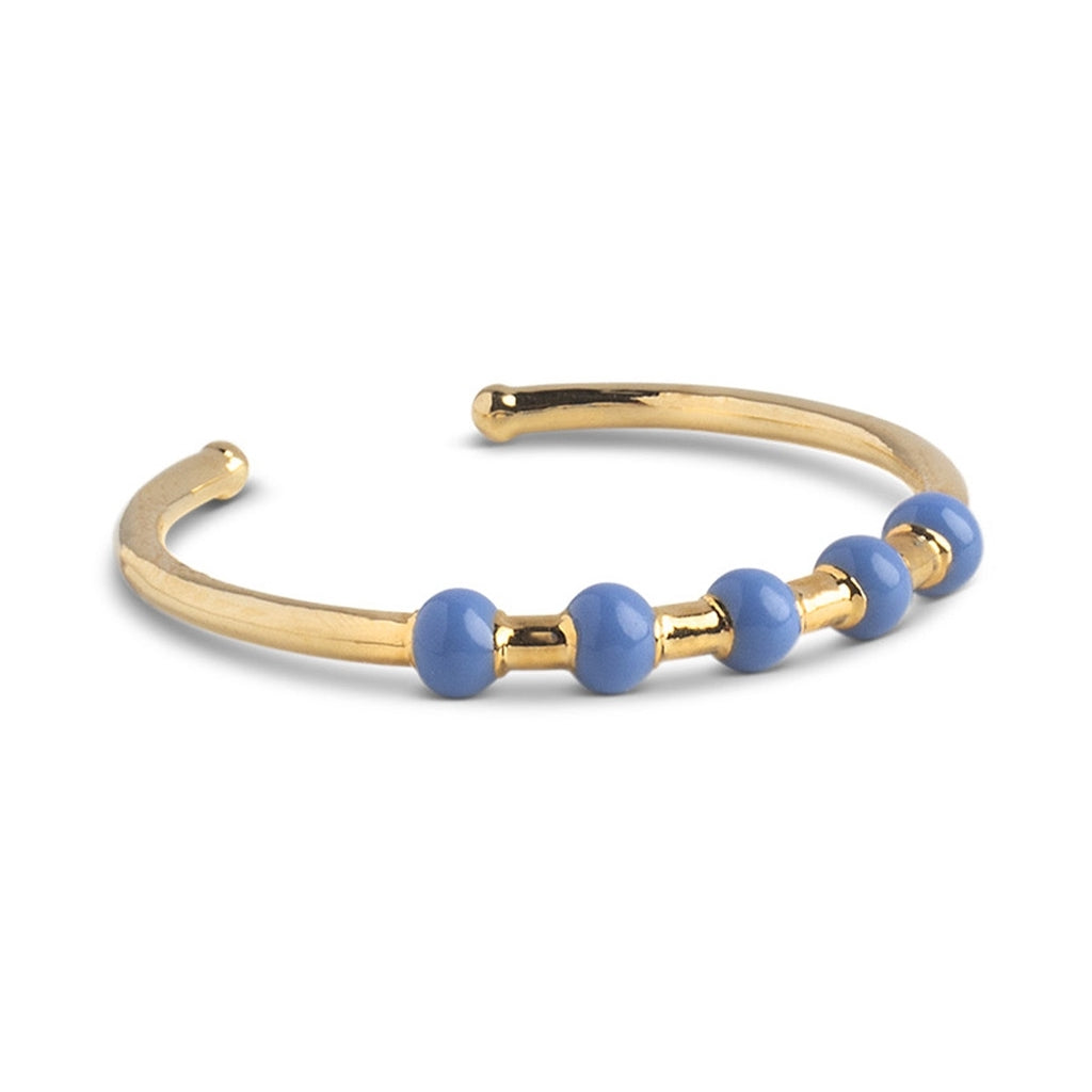 RING, LOLA CORNFLOWER ADJUSTABLE 54-58