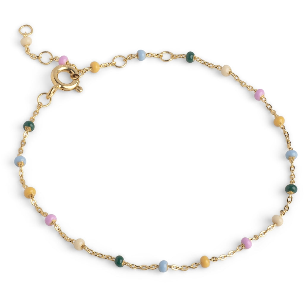 SØLV/FG ARMBÅND LOLA M.EMALJE DREAMY