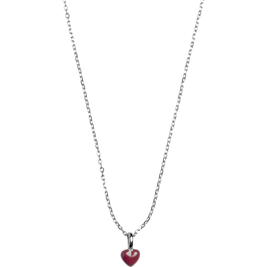 HALSKÆDE, AMORE BORDEAUX 45+5CM