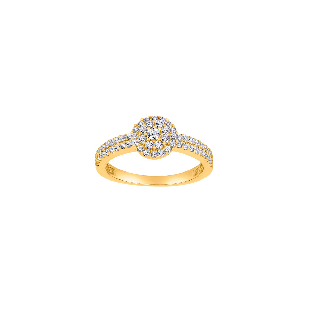 8KT. GULDRING M/CZ