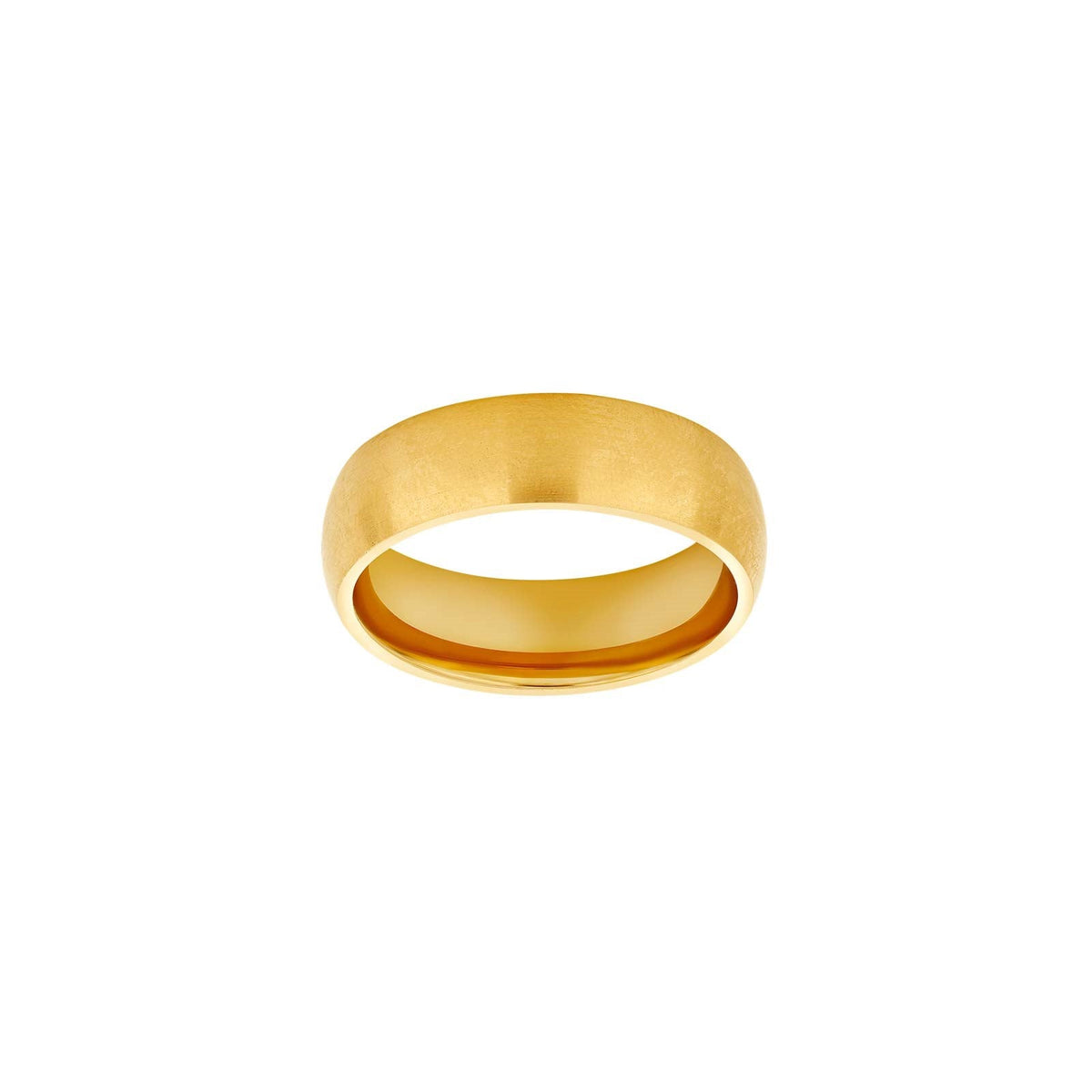 SON STÅL RING IP GOLD MAT