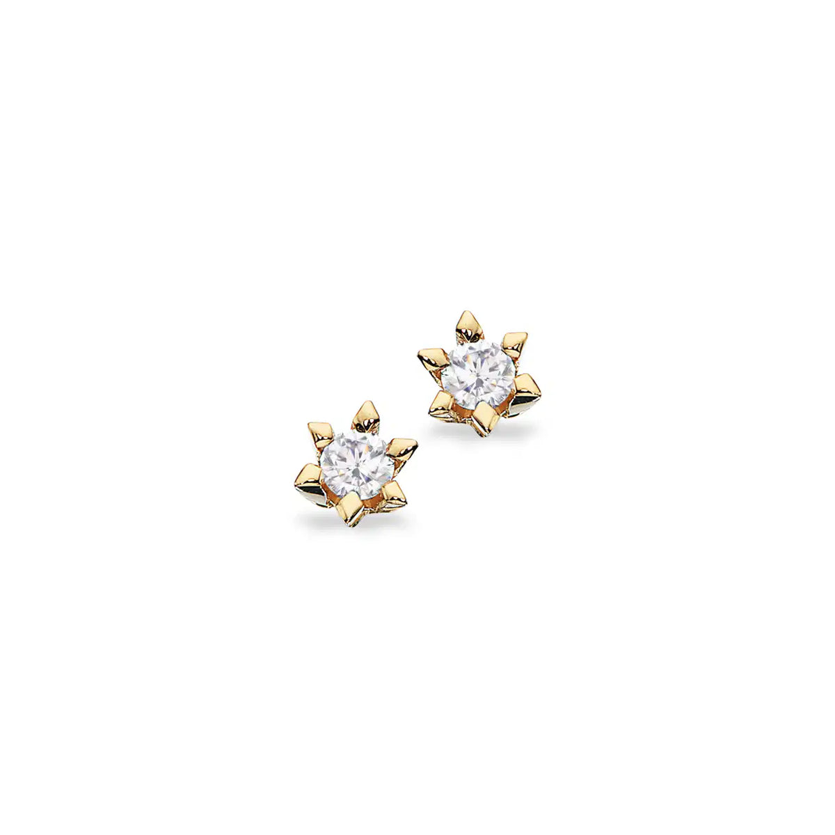 VICTORIA ØREP. 14 KT. RD 0,15 G-TW/SI