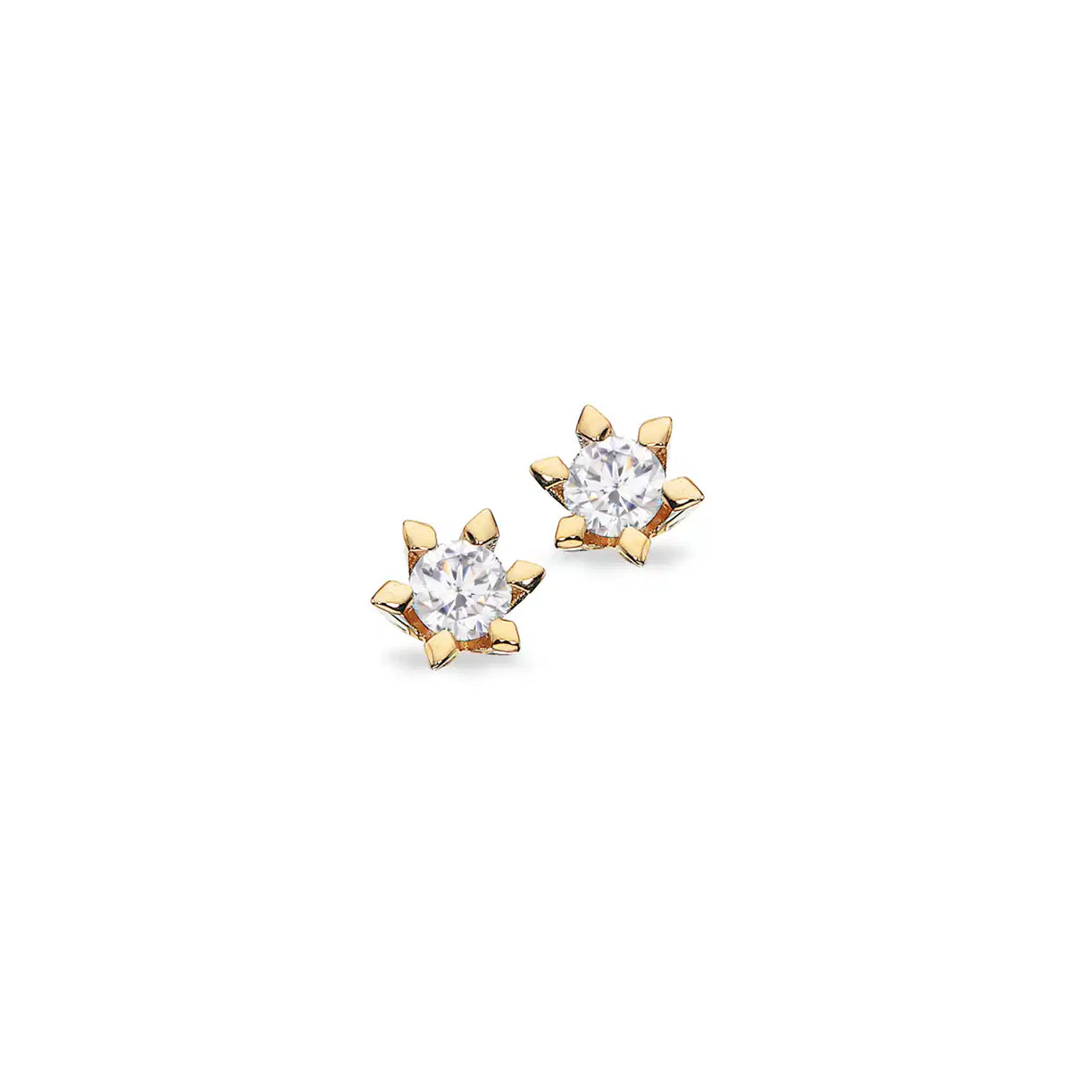 VICTORIA ØREP. 14 KT. RD 0,33 G-TW/SI