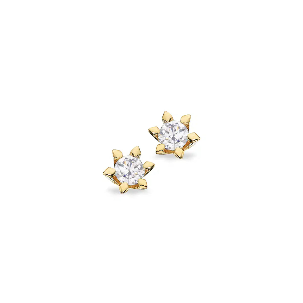 VICTORIA ØREP. 14 KT. RD 0,40 G-TW/SI