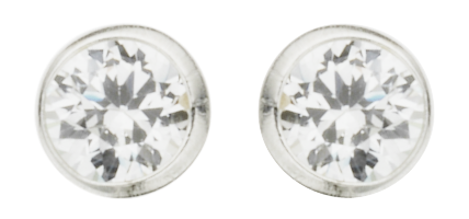 ØREPYNT SYN.ZIR. 3 MM. SØLV