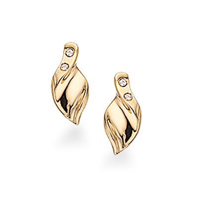 ØREPYNT SYN. CUBIC ZIR. 8 KT.