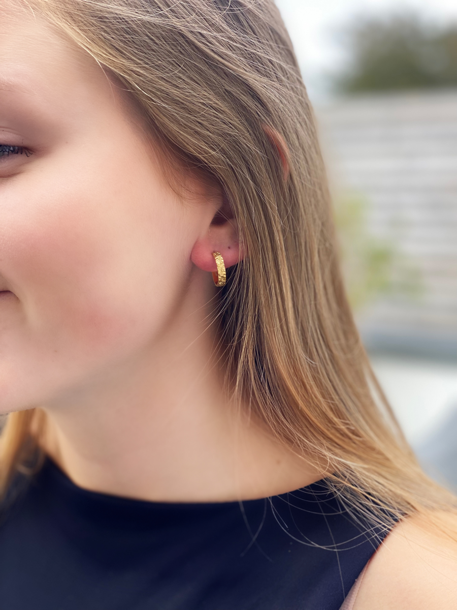 Smykkekæden Isabell Hamret Creol Forgyldt Sølv Øreringe