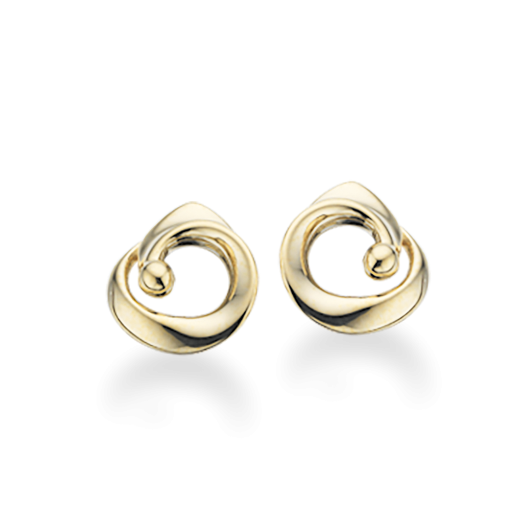 SCROUPLES 14 KARAT GULD ØRESTIKKER 121015