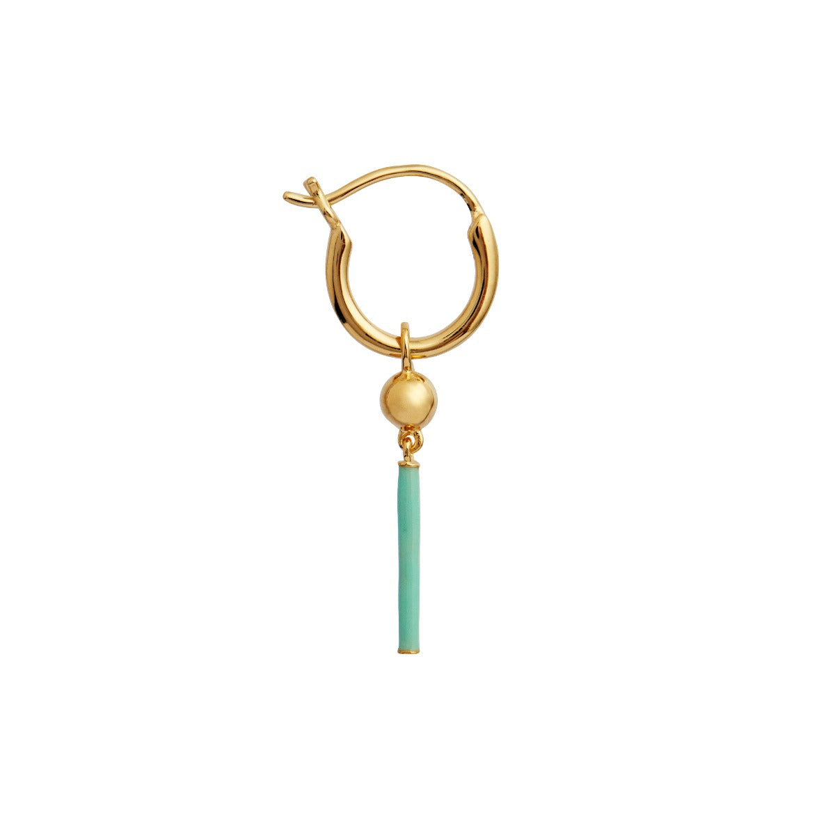 HUGGIE WITH DISCO BALL & PIN MINT ENAMEL