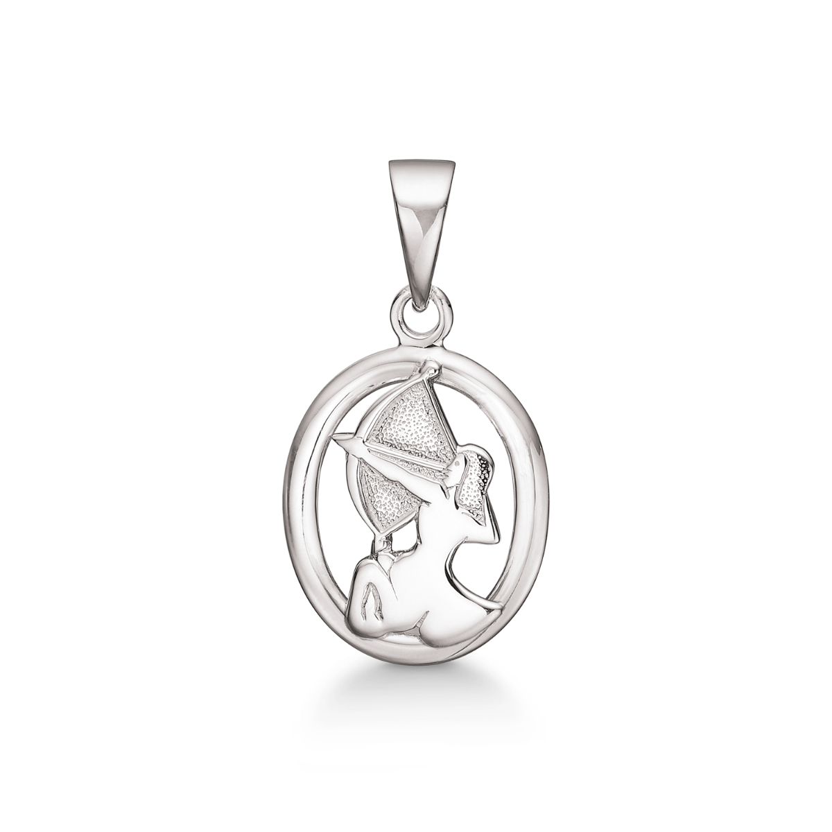 SØLV VEDHÆNG STJERNETEGN SKYTTE. MÅL: 1