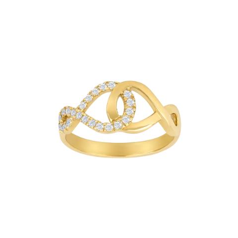8KT. GULDRING M/CZ