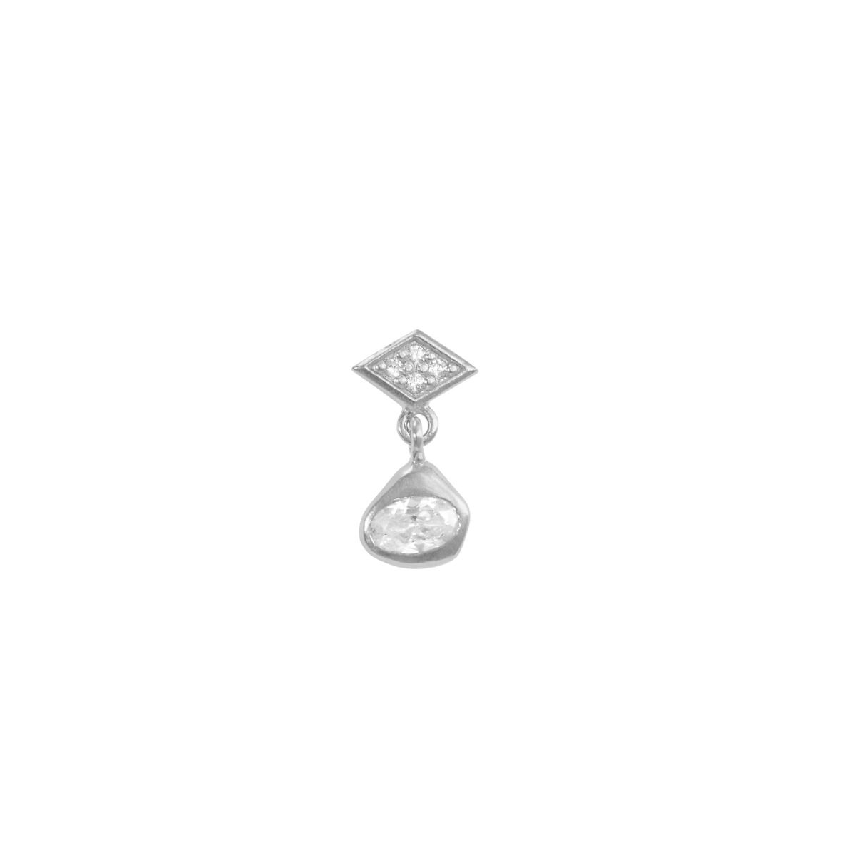 MISS QUEEN ØRERING WITH HARLEKIN SILVER
