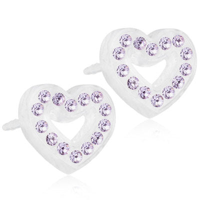 MP BRILLIANCE HEART HOLLOW 10 MM, VIOLET