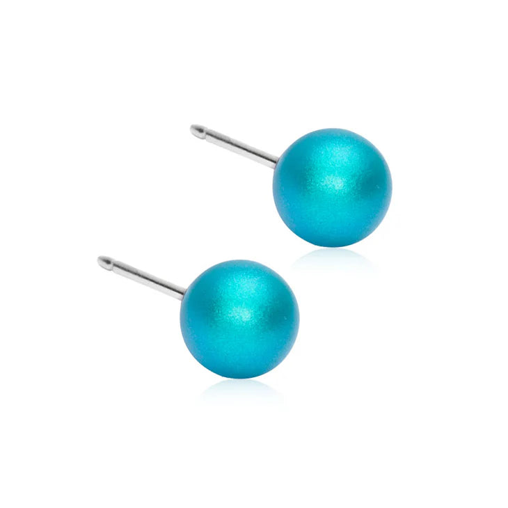 NT PEARL 6 MM, BLUE ZIRCON