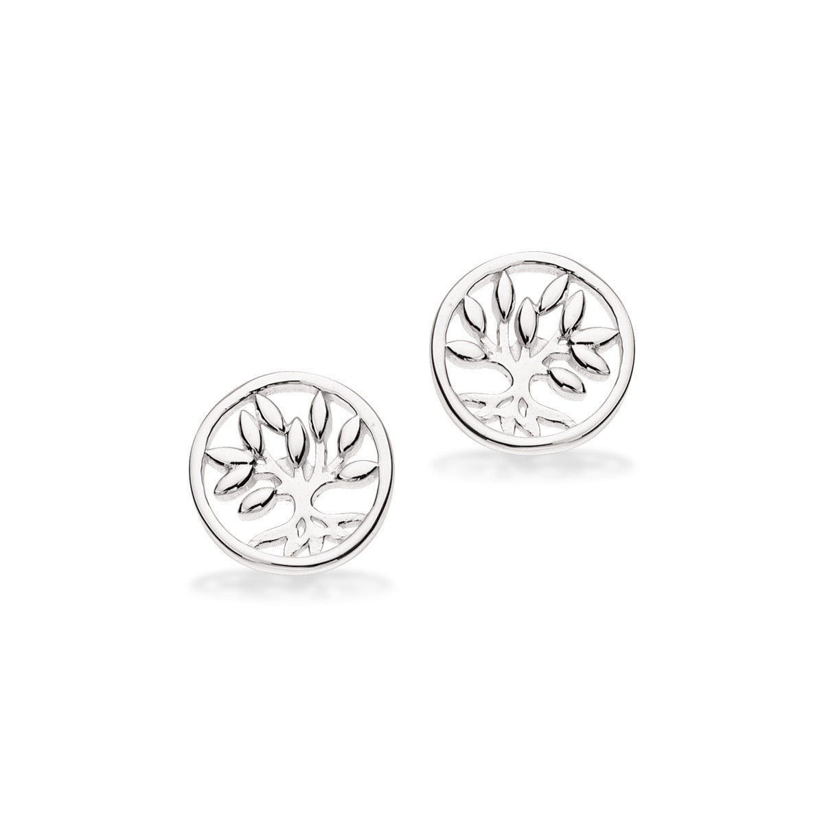 ØRERINGE LIVETS TRÆ SØLV
