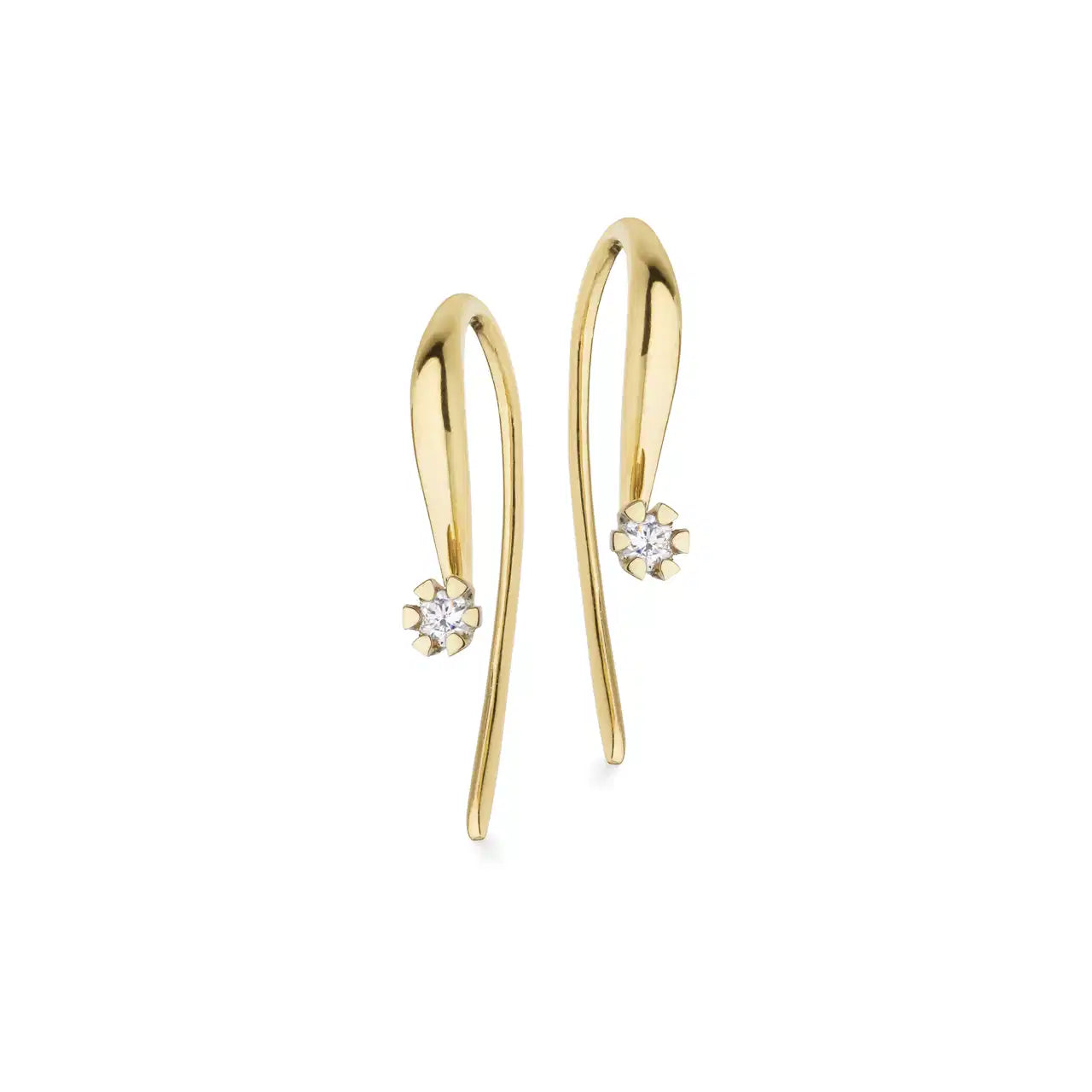 VIDA ØREBØJLE 0,06 H-W/P1 14 KT