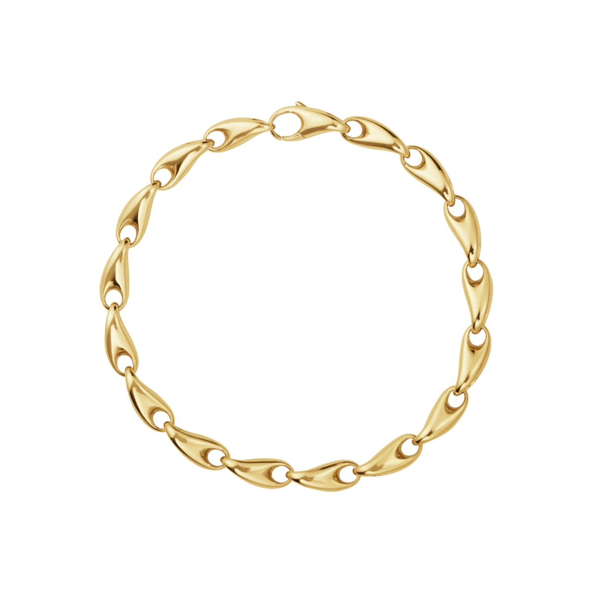 G.J.18KT.ARMBÅND REFLECT SLIM S