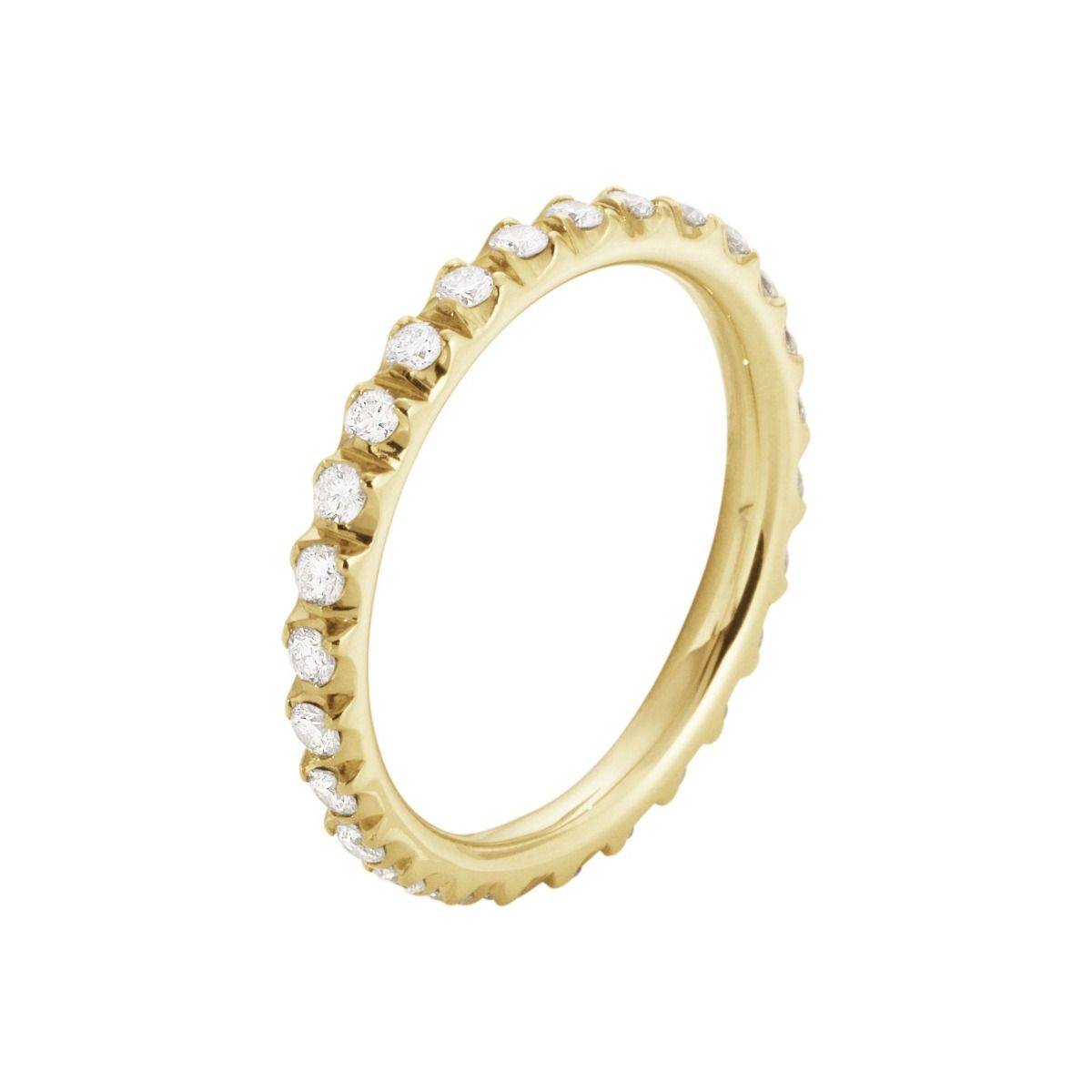 G.J.18KT.RING 0,48CT LARGE SIGNATURE