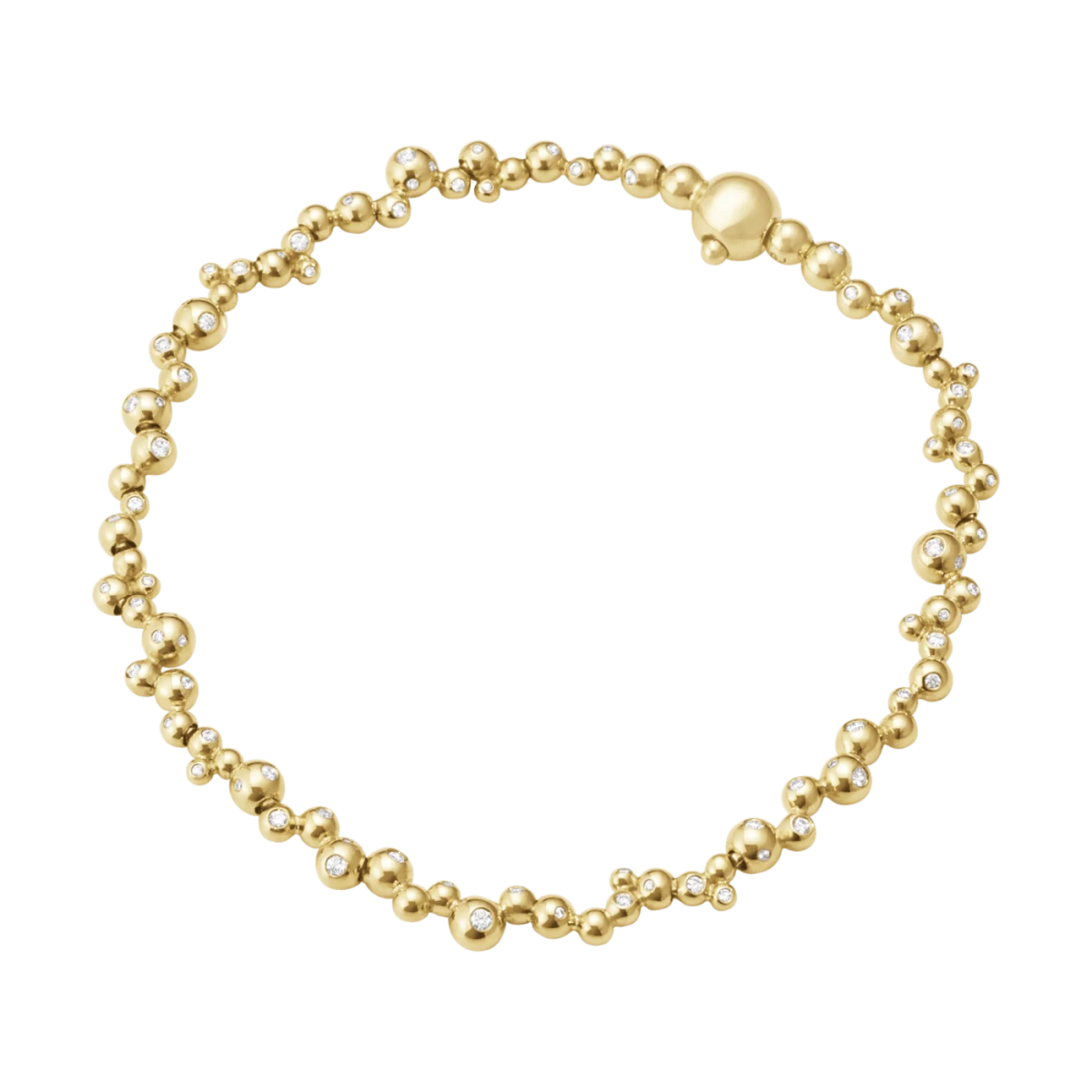 GRAPE SLIM BRACELET 1551D YG 0.39 CT