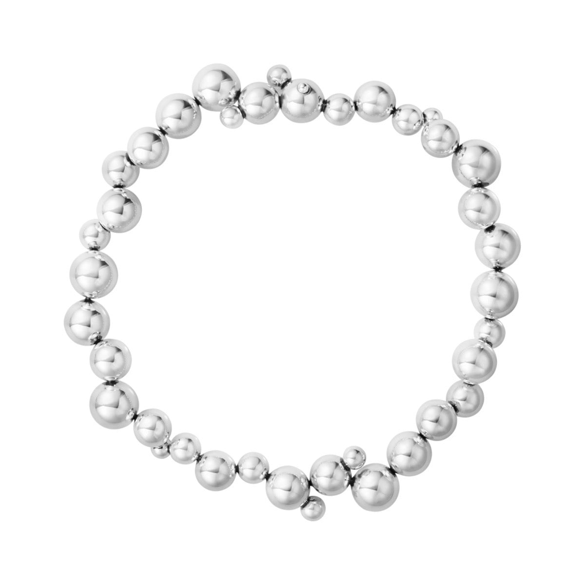 GRAPE NECKLACE 551A SILVER