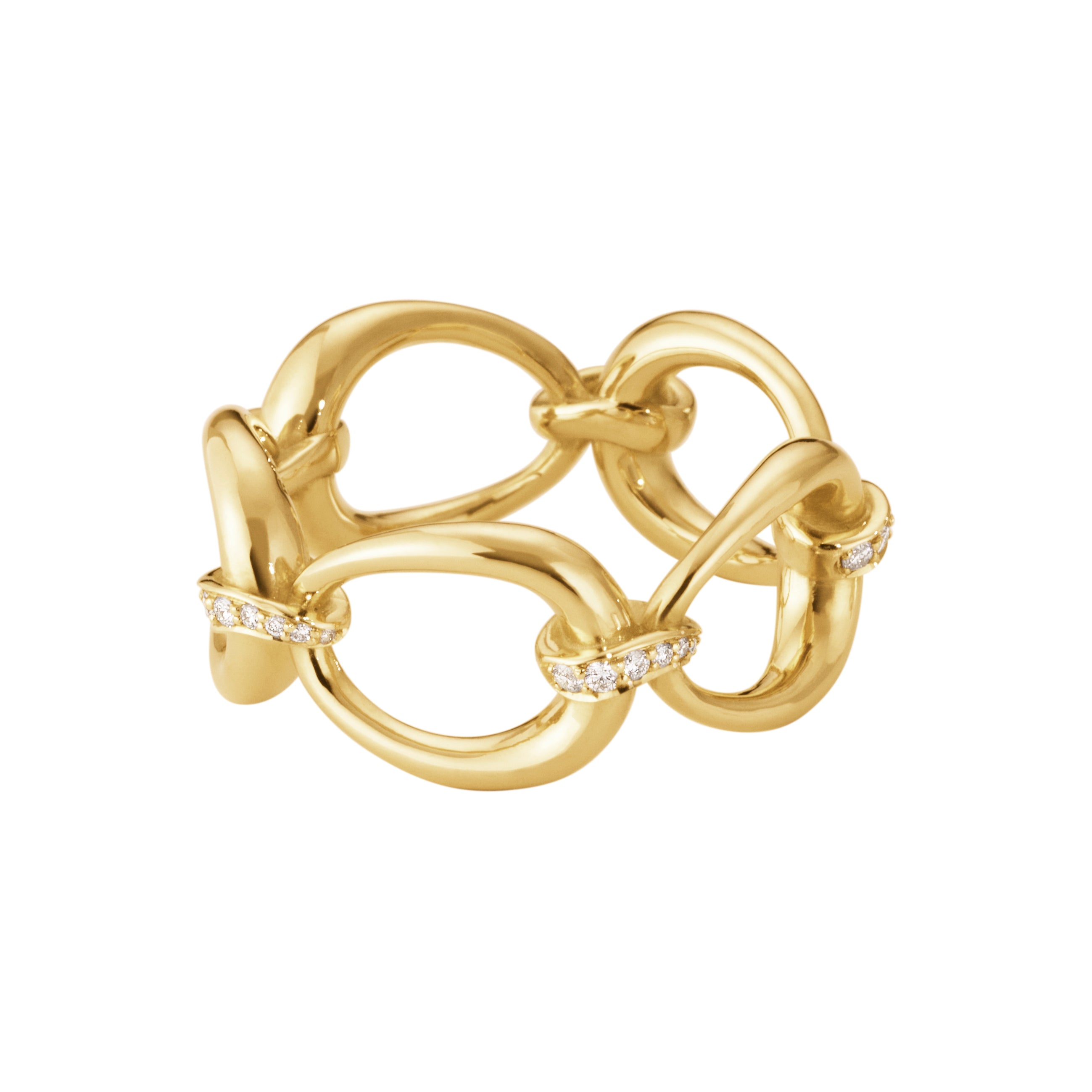 OFFSPRING RING 1433C YG DIAMOND 0.14 CT