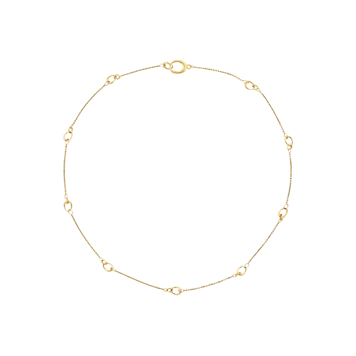 OFFSPRING NECKLACE 1433C YG SMALL LOOPS ML