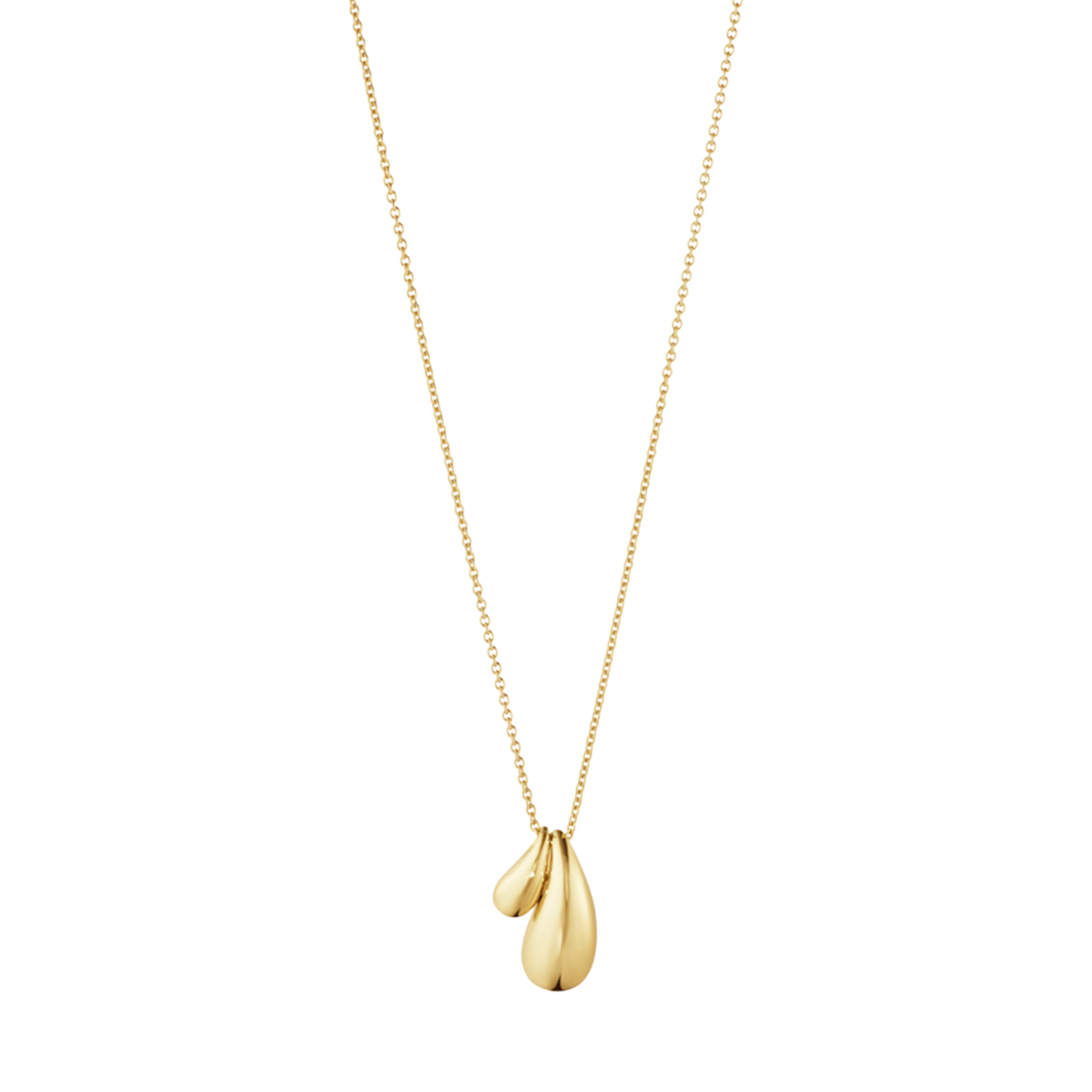 REFLECT DOUBLE DROP PENDANT 1647G YG