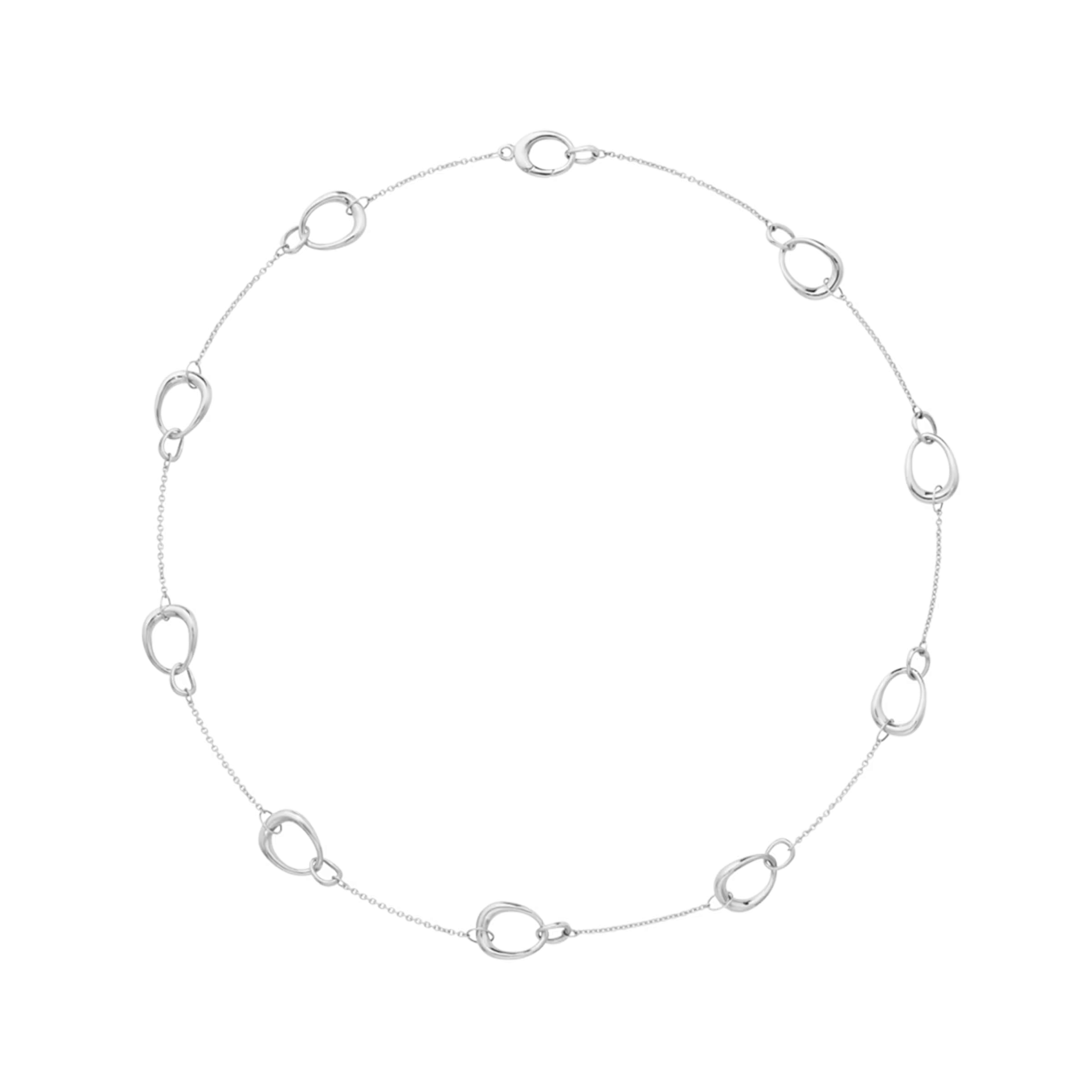 OFFSPRING NECKLACE 433B SILVER MEDIUM LOOPS SM