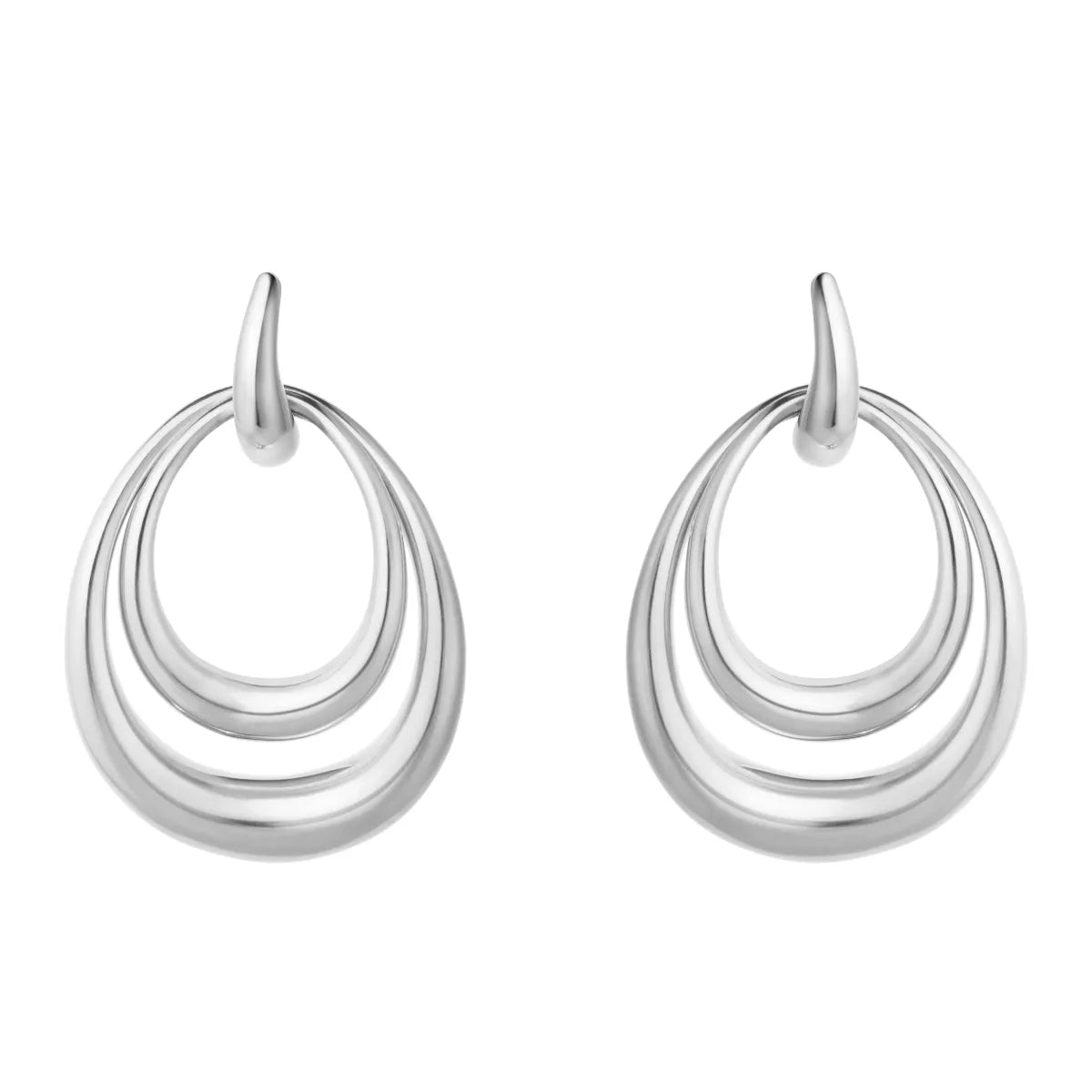 OFFSPRING DOUBLE ELEMENT ØRERING  433F SØLV LARGE