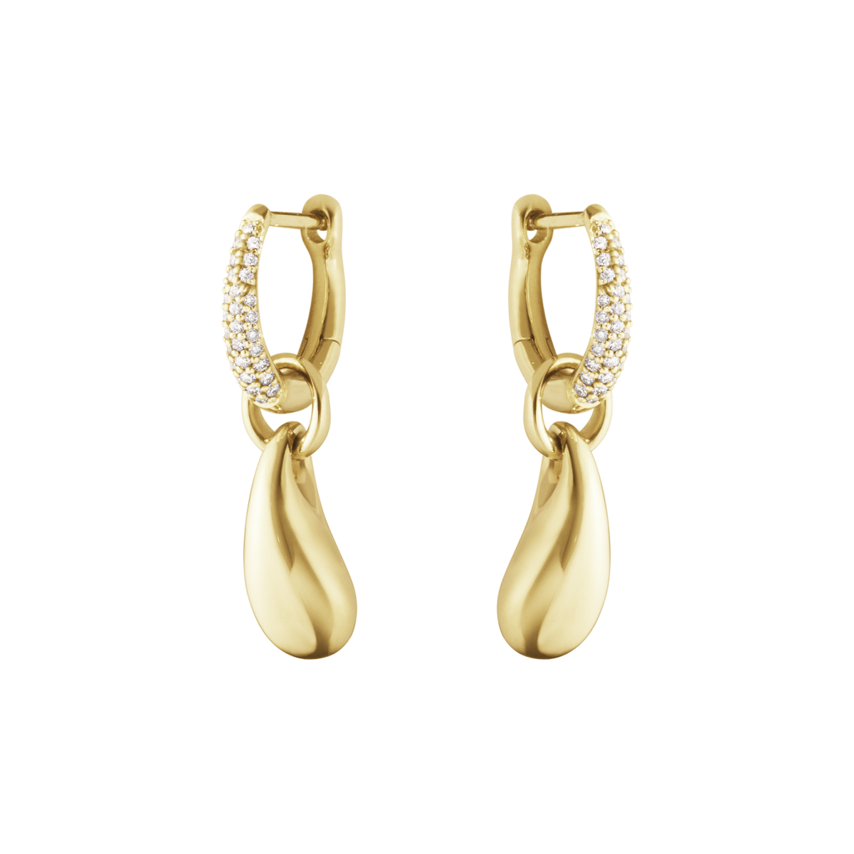 REFLECT ØRERING 1647I YG DIAMOND 0.14 CT