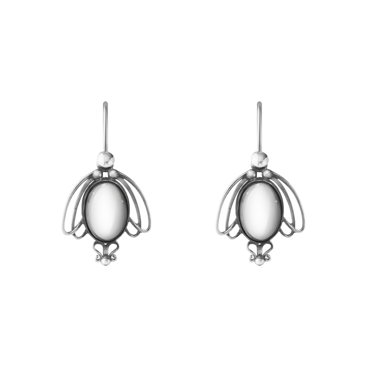 2027 HERITAGE EARRING SILVER