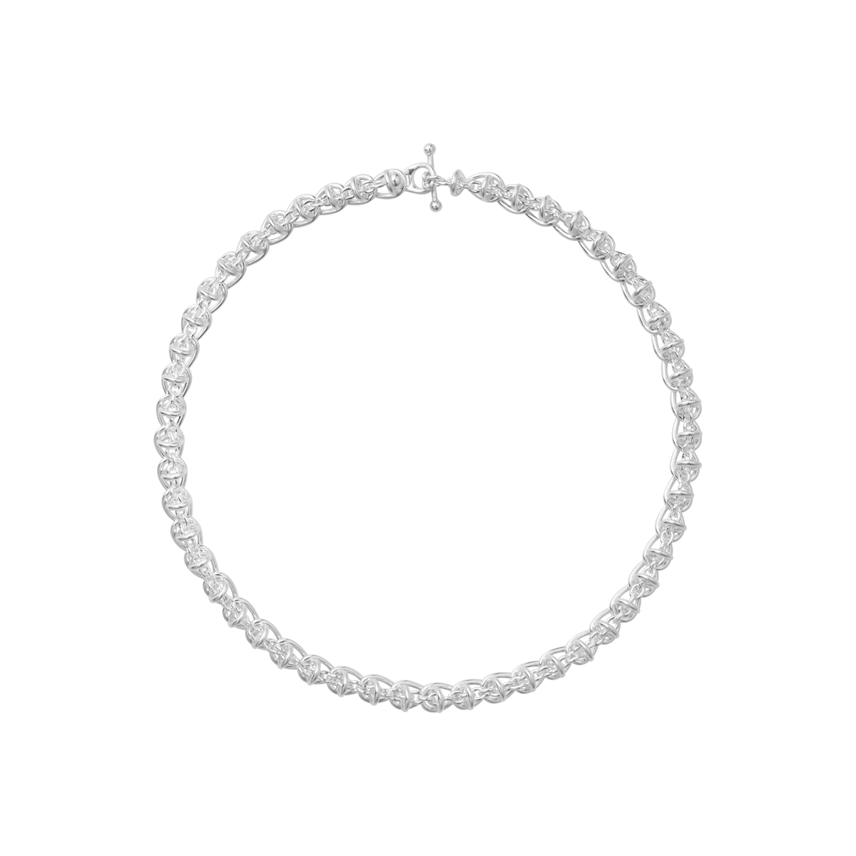 WEFT HALSKÆDE 663B SØLV SINGLE LED