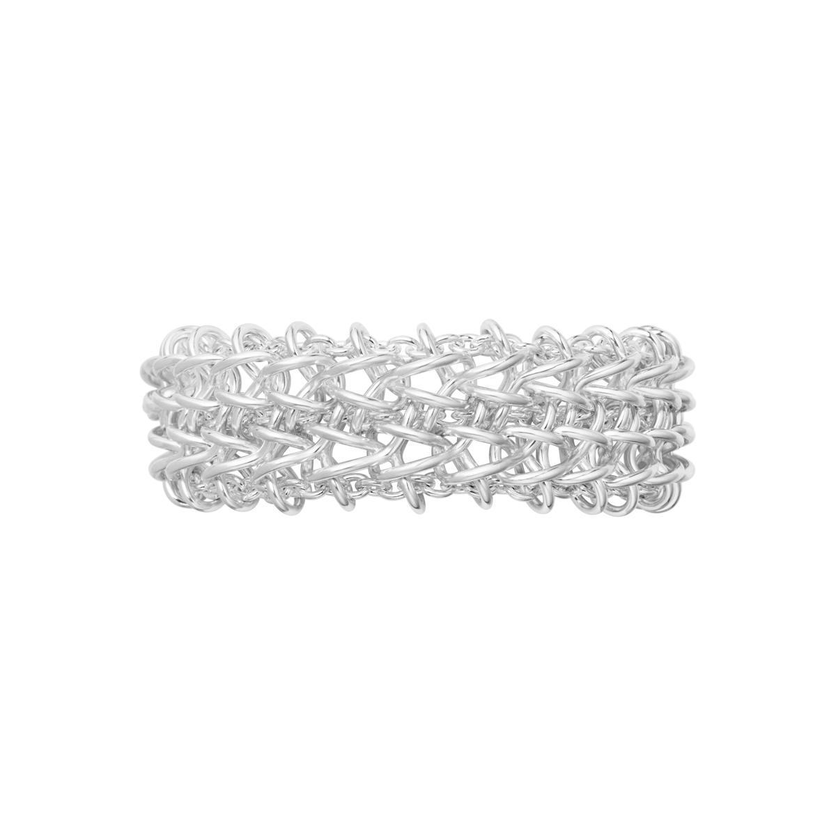 WEFT ARMBÅND 663D SØLV TRIPLE LED