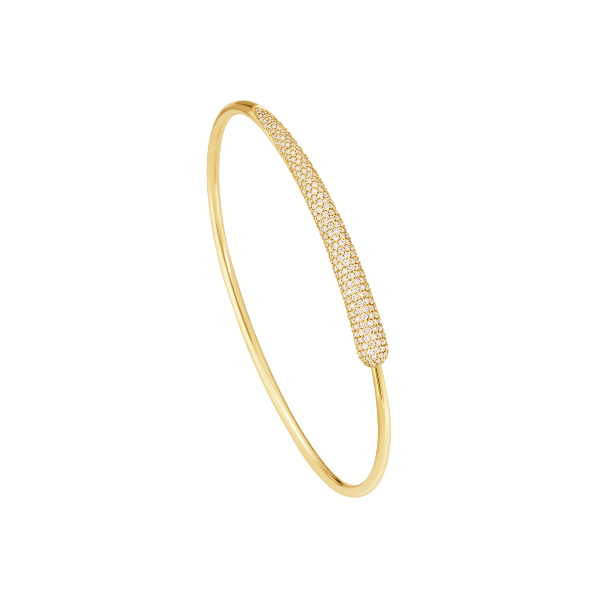 MERCY ARMRING 1636E YG DIAMOND PAVÉ 0.94 CT
