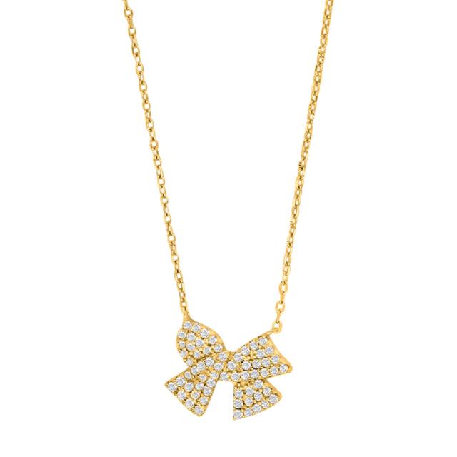 FORGYLDT SØLV HALSKÆDE OTHILIANOR