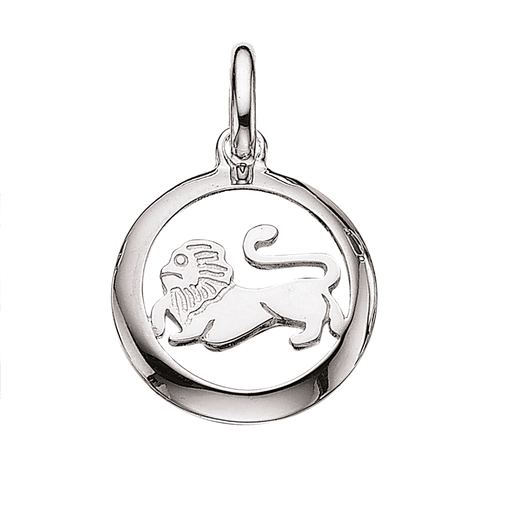 STJERNETEGN LØVE M. BLANK KANT SØLV