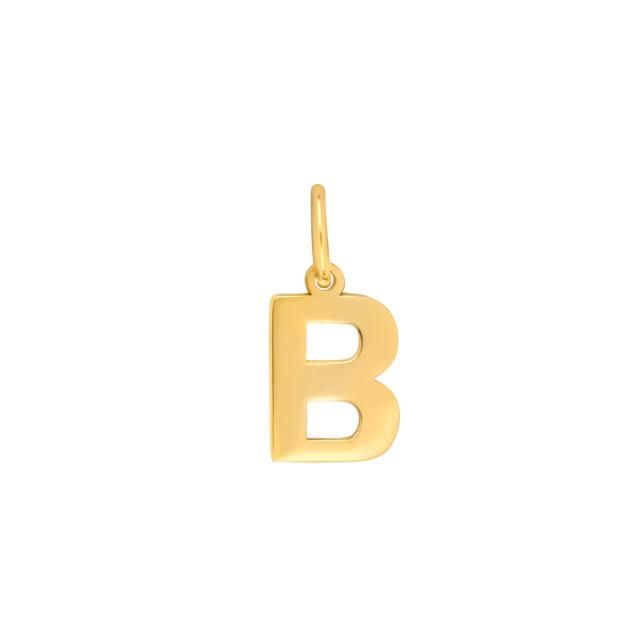 14KT. GULDVEDHÆNG BOGSTAV - B