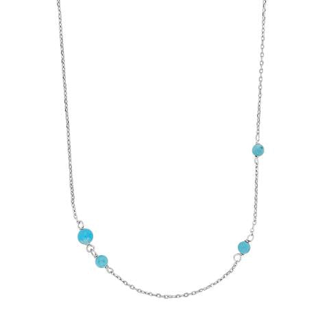 RHD. SØLV KÆDE TURQUOISE52