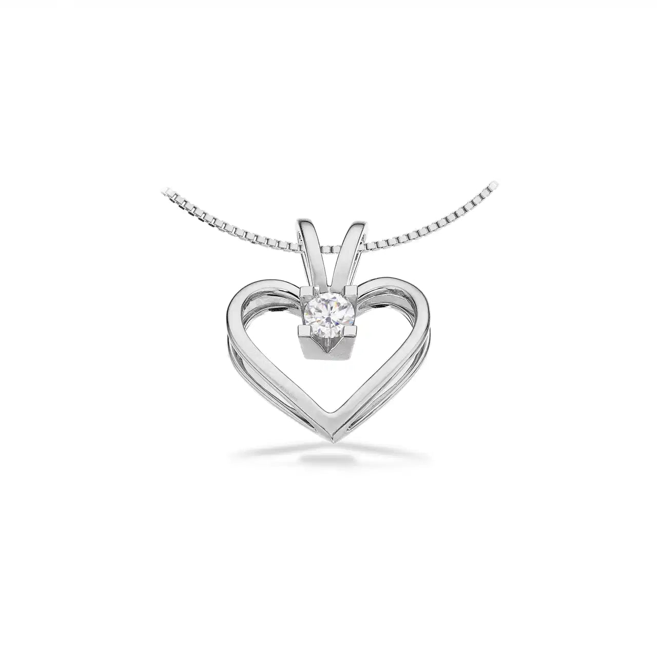 14 KT.KLEOPATRA HJERTE 0,25WSI