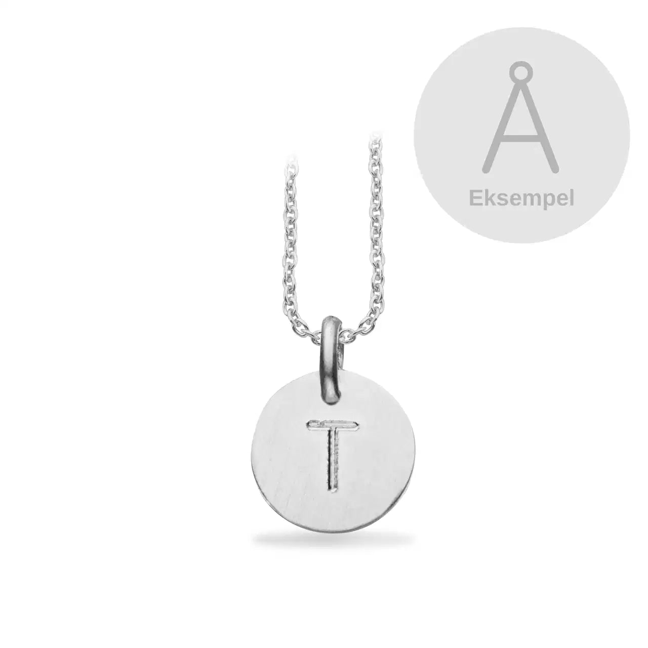 #TAGME 10 MM. RUND TIL GRAV. SØLV M/KÆDE