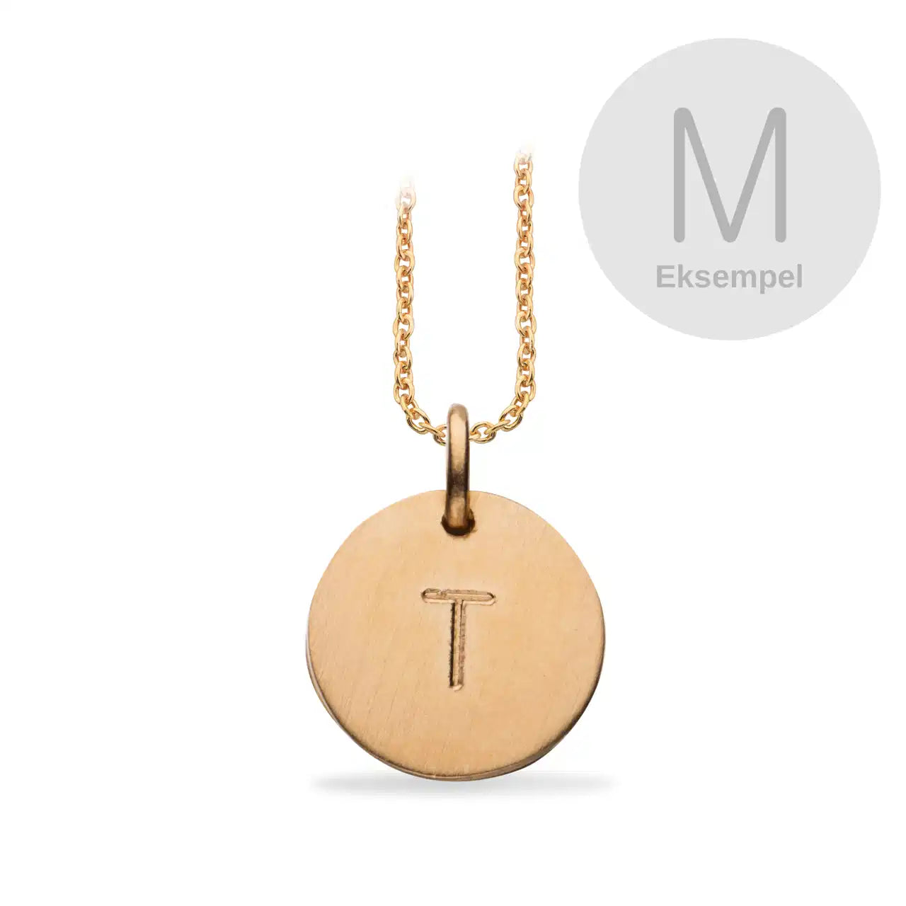 #TAGME RUND M 13 MM SØLV FG. M/KÆDE