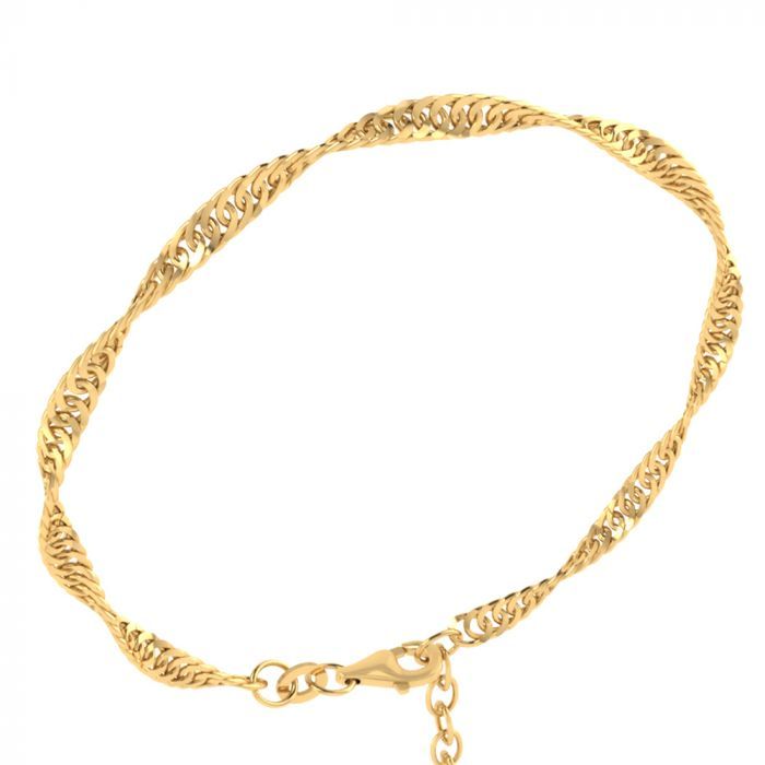 SØLV FG. ARMBÅND SINGAPORE