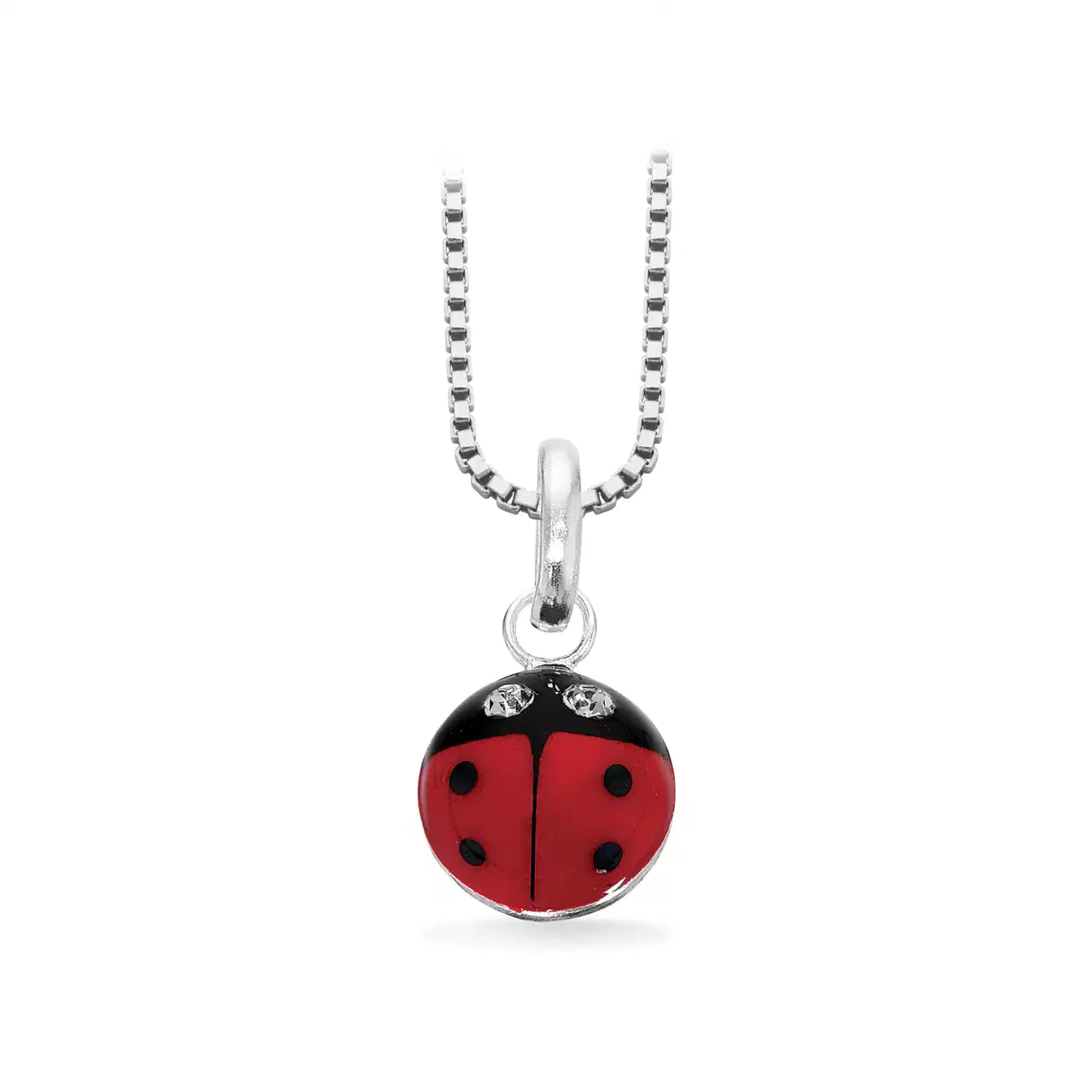 VEDHÆNG MARIEHØNE M. SYN.ZIR. SØLV M/KÆDE