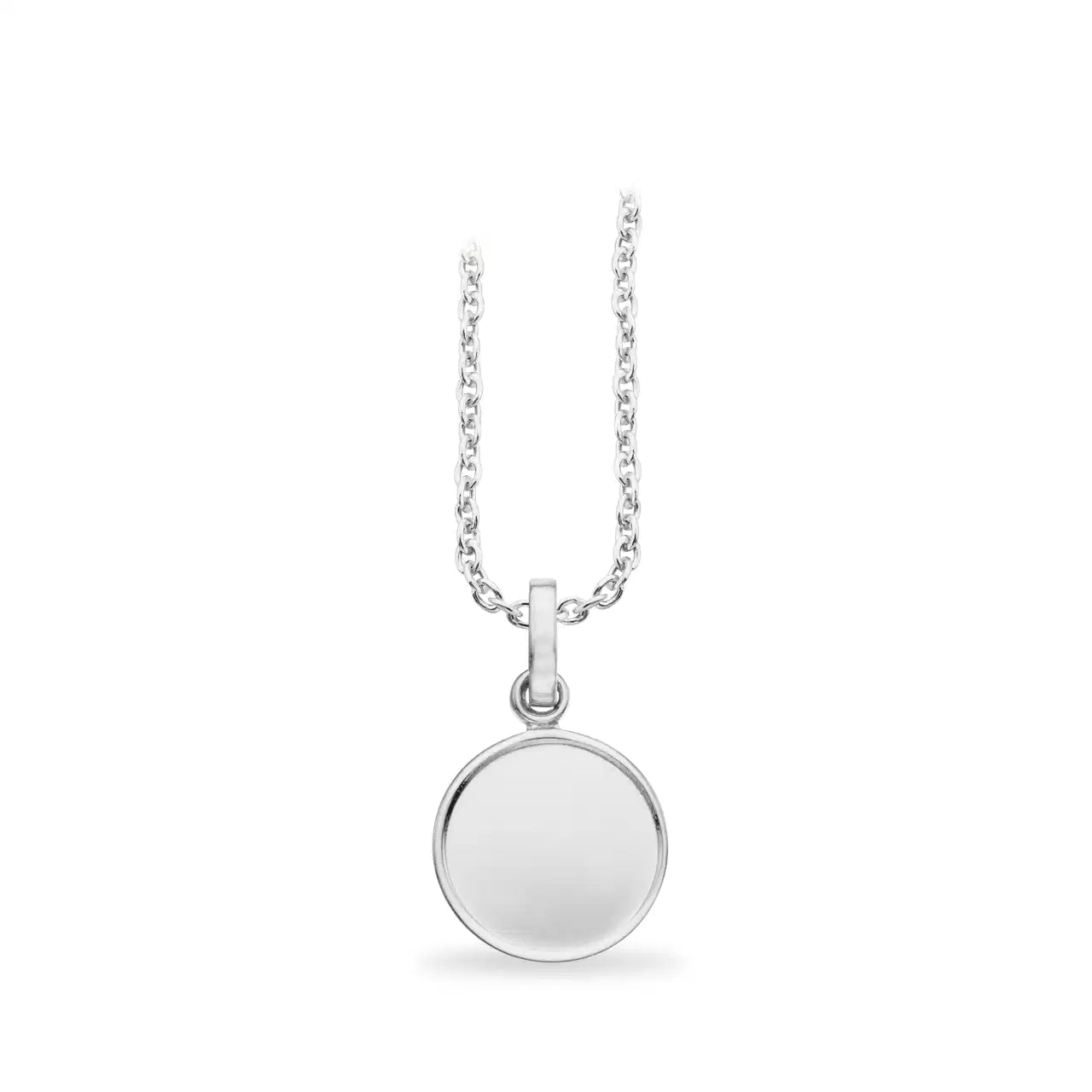#TAGME ROMANTIC 10 MM. RUND BLANK SØLV M/KÆDE