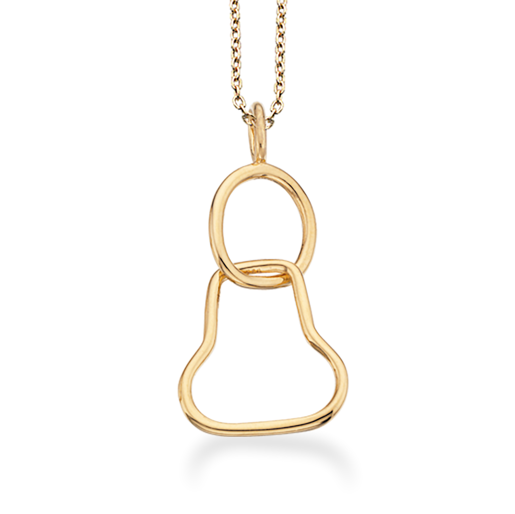 VEDHÆNG SØLV FG. M/KÆDE