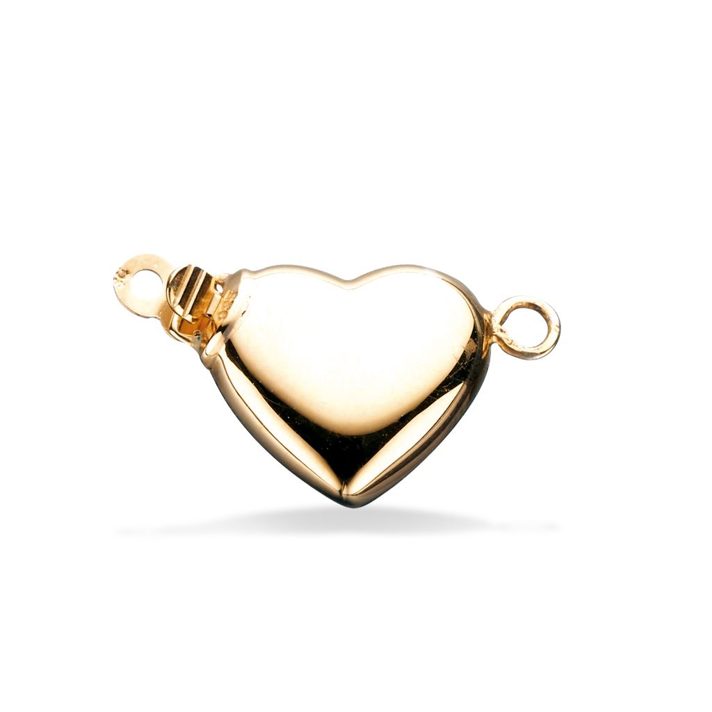 PERLELÅS HJERTE SØLV-FG.