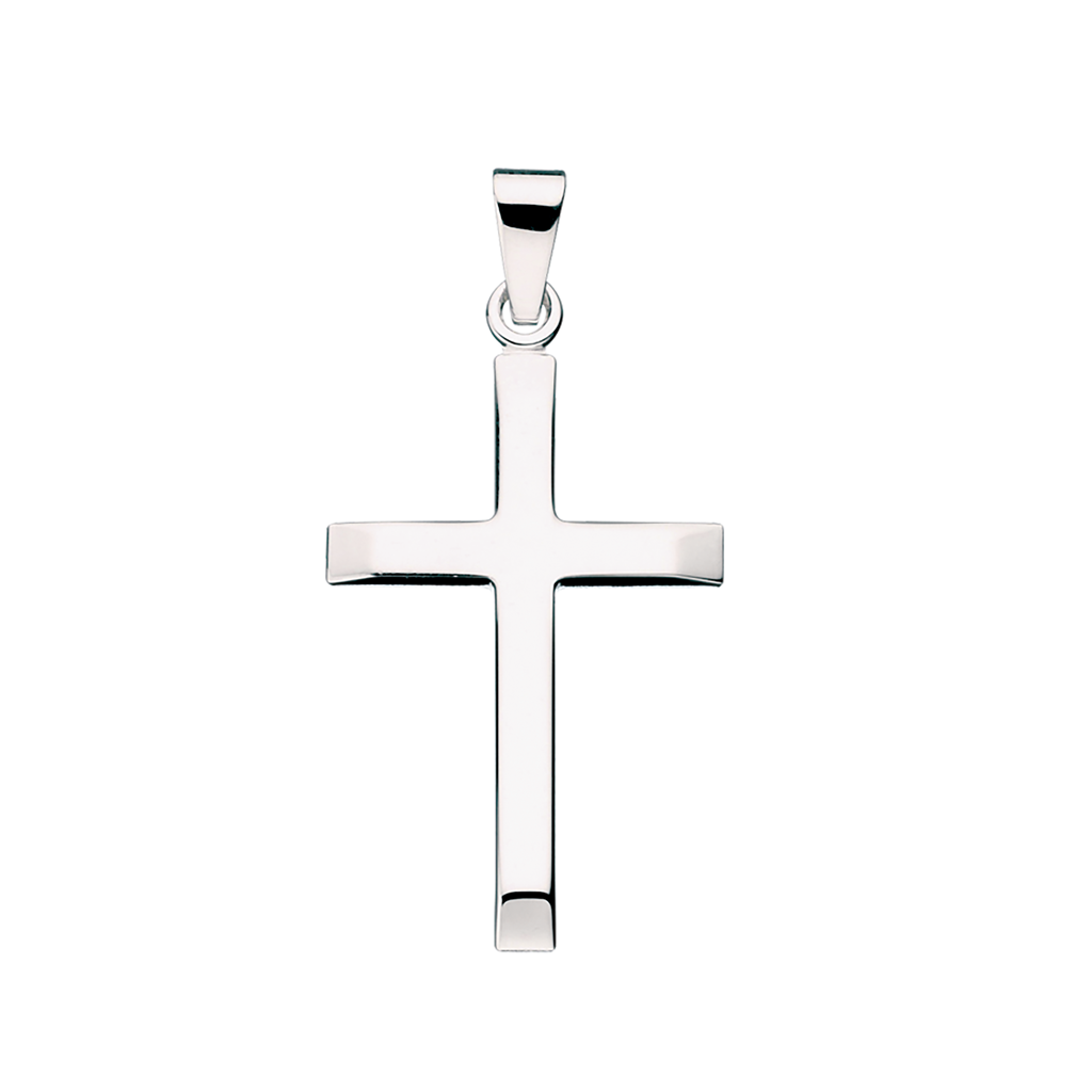 KORS 25 X 16 MM. SØLV