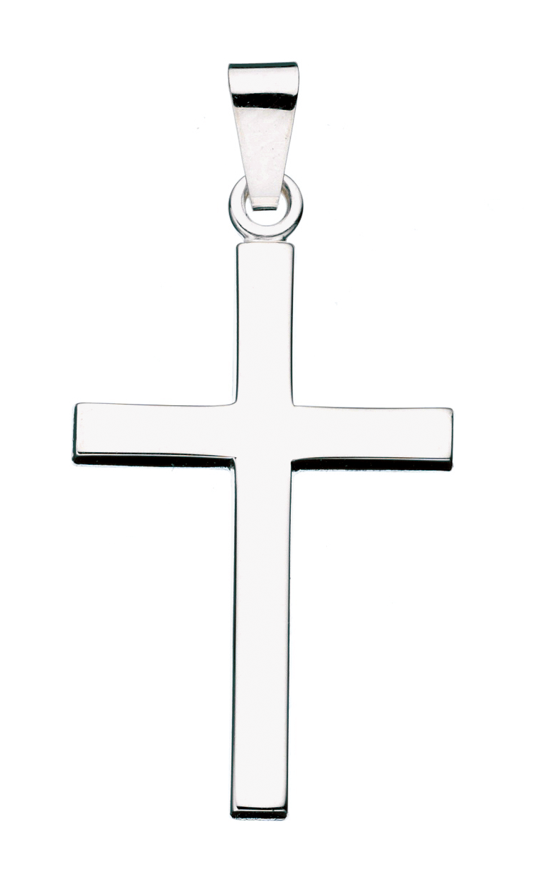 KORS 25 X 16 MM. SØLV